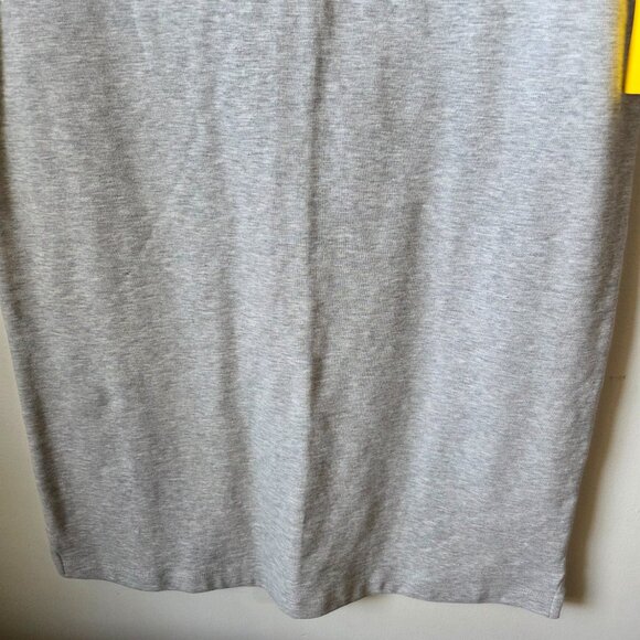 NWT LOLE GREY HEATHERED CUFFED SLEEVES T SHIRT DRESS SIZE SMALL - Picture 8 of 16
